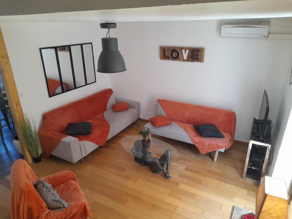 Maison De Village Avec Cour Interieure Et Terrasse Septfonds Bagian luar foto