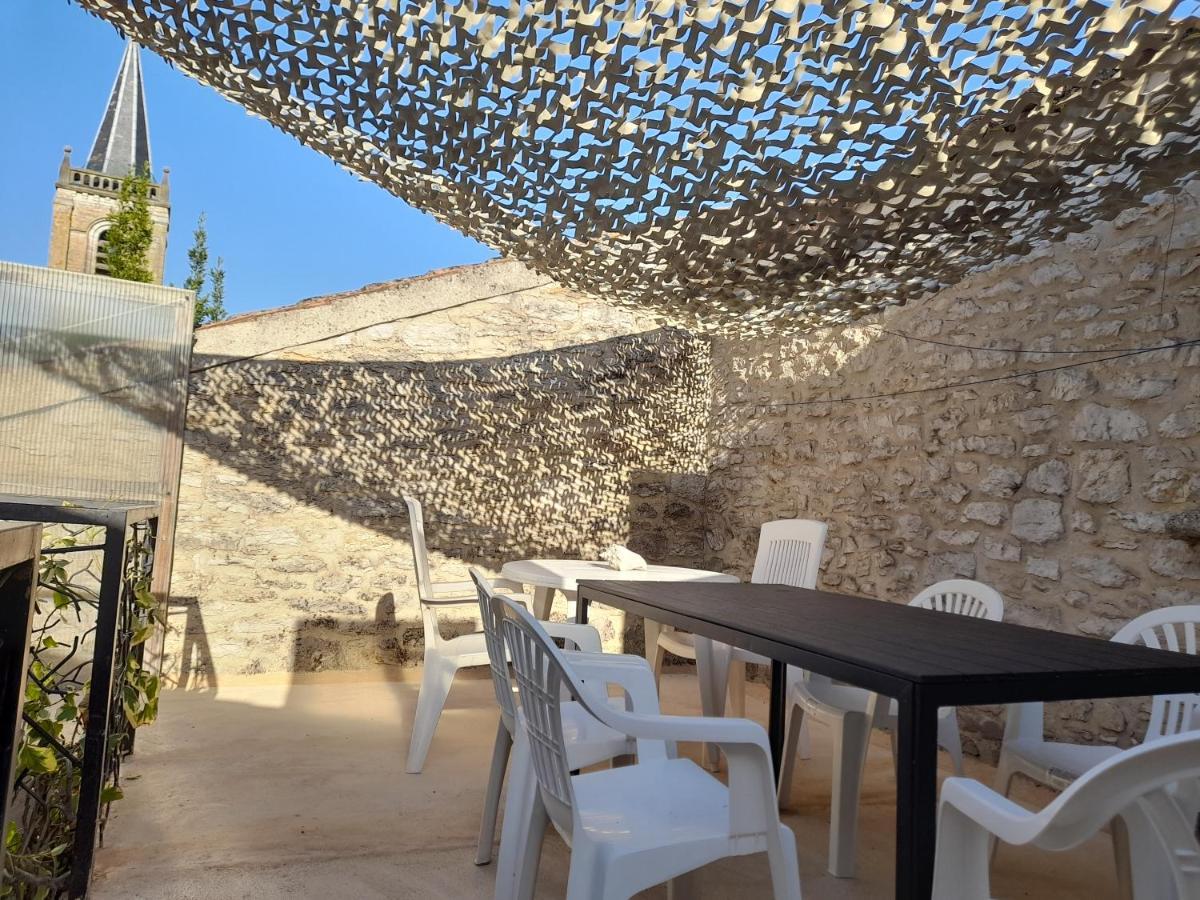 Maison De Village Avec Cour Interieure Et Terrasse Septfonds Bagian luar foto